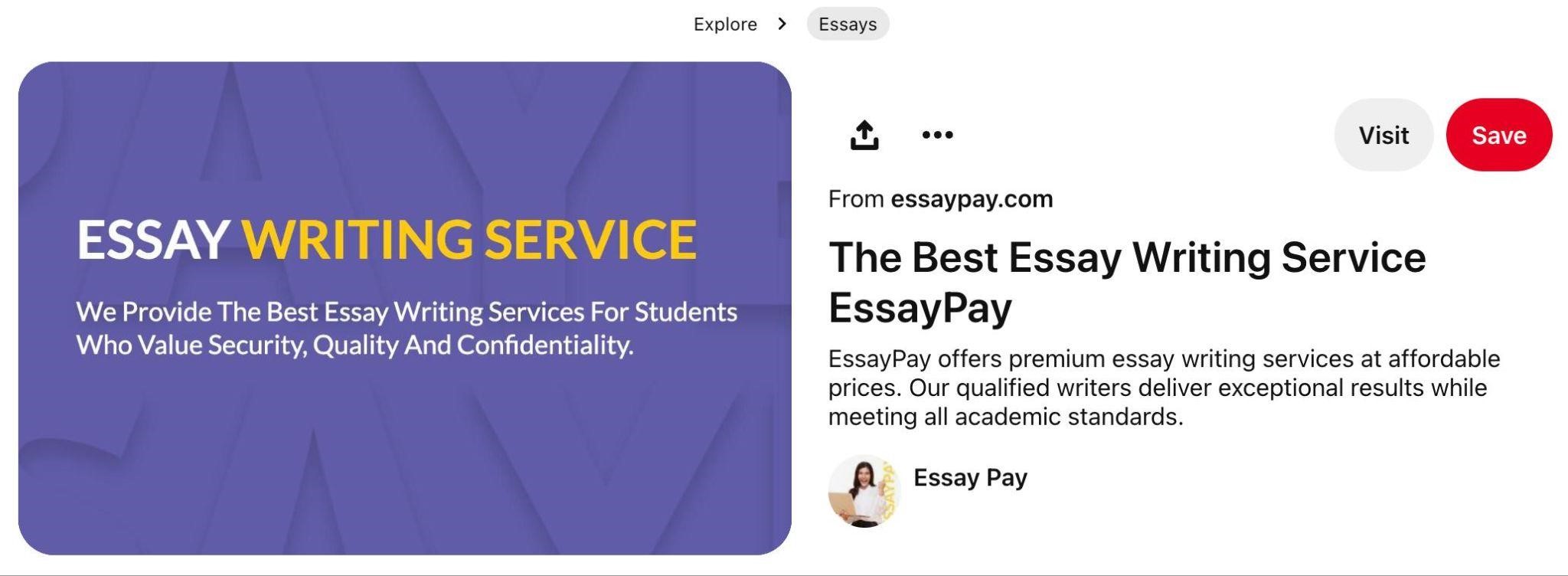 EssayPay on Pinterest